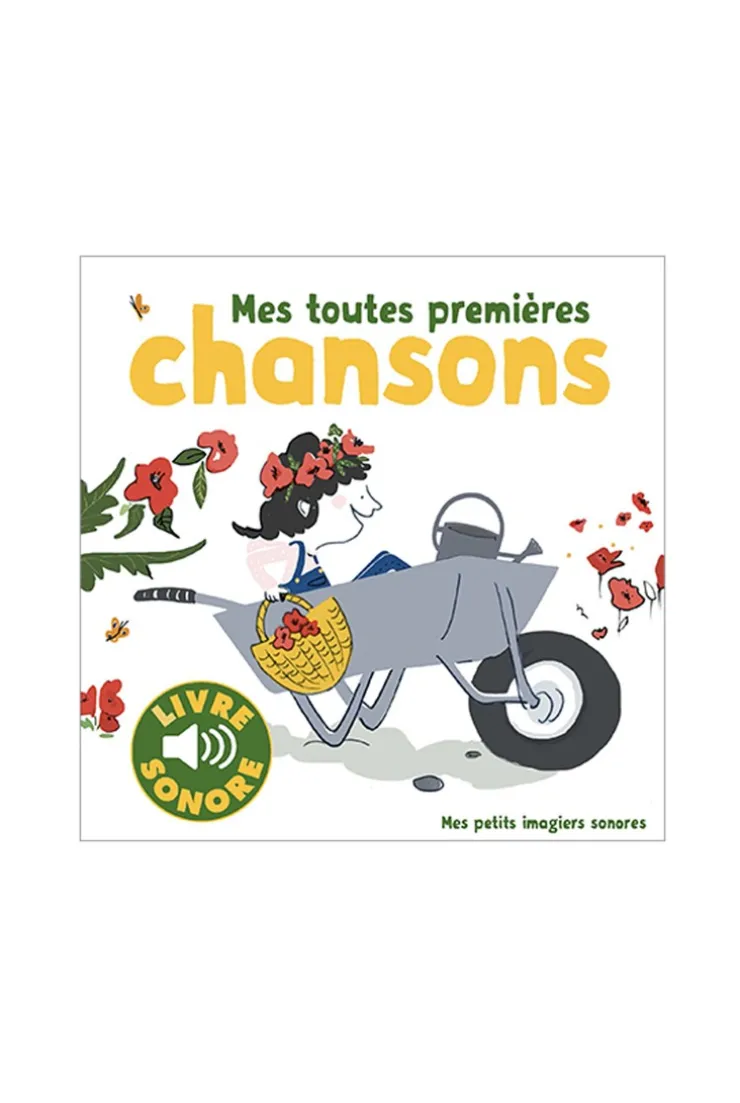 Livre Mes toutes premières chansons, des sons à écouter, des images à regarder - Gallimard Jeunesse
