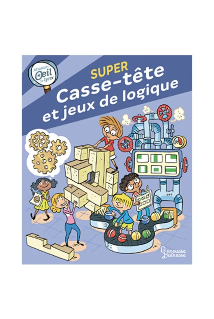 Livre Mission oeil de lynx : Casse-tête - Larousse Jeunesse