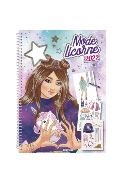 Livre Mode licornes, édition 2022 - Play Bac