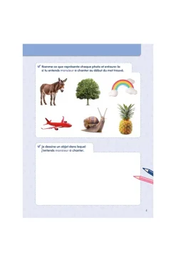 Livre Mon cahier Abécédaire des Alphas, je développe ma conscience phonémique