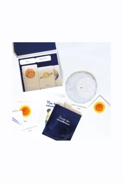 Livre Mon coffret Montessori astronomie - Nathan Jeunesse