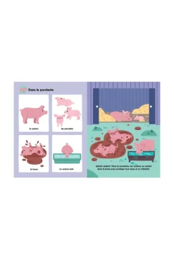 Livre Mon doc imagier sonore, la ferme