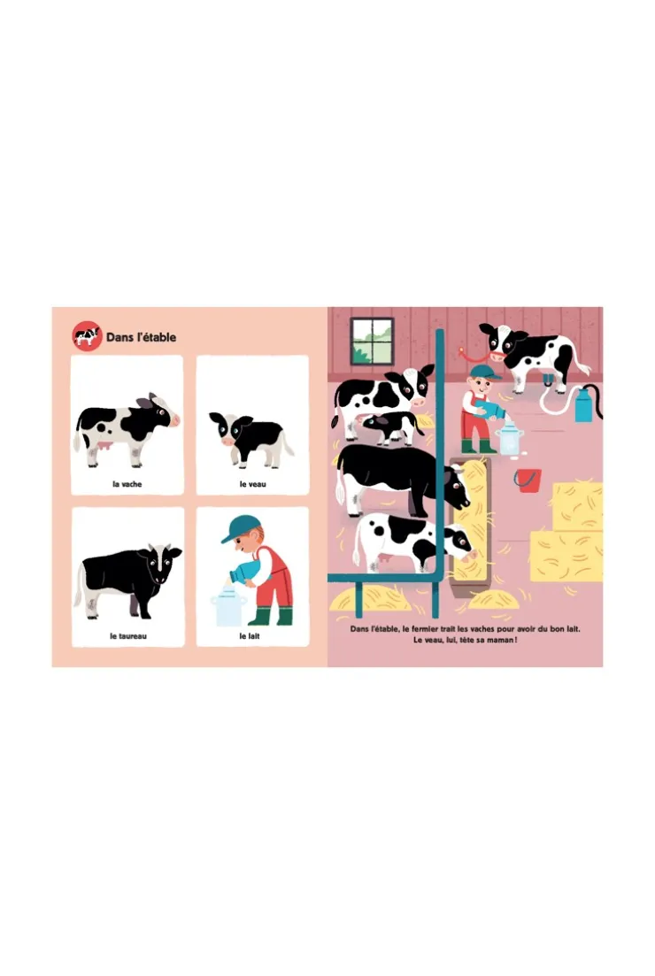 Livre Mon doc imagier sonore, la ferme
