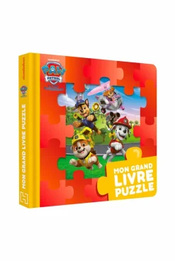 Livre Mon grand livre 5 puzzles Pat' Patrouille de 12 pièces