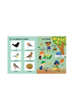 Livre Mon imagier sonore, la nature et moi - Milan Jeunesse