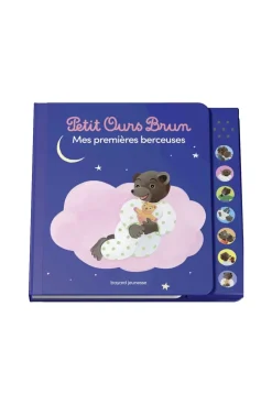 Livre Petit ours brun s'endort avec les berceuses - Bayard Jeunesse