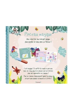 Livre Pinceau magique, l'école
