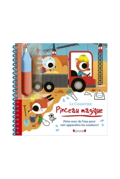 Livre Pinceau magique, le chantier