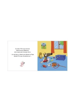 Livre P'tit loup fait des bêtises - Auzou