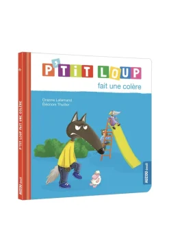 Livre P'tit loup fait une colère - Auzou