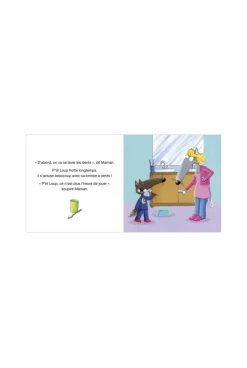 Livre P'tit loup ne veut pas dormir - Auzou
