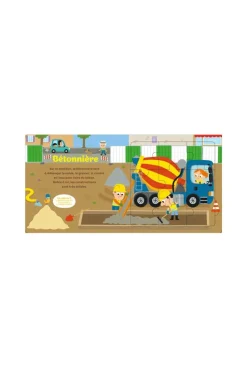 Livre Puzzle 9 p engins de chantier