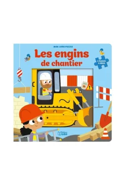Livre Puzzle 9 p engins de chantier