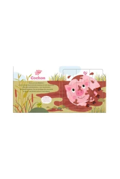 Livre puzzle 9 pcs, Les animaux de la ferme
