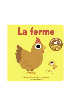 Livre Sonore la ferme - Gallimard Jeunesse