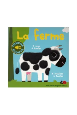 Livre sonore La ferme à toucher - Gallimard Jeunesse
