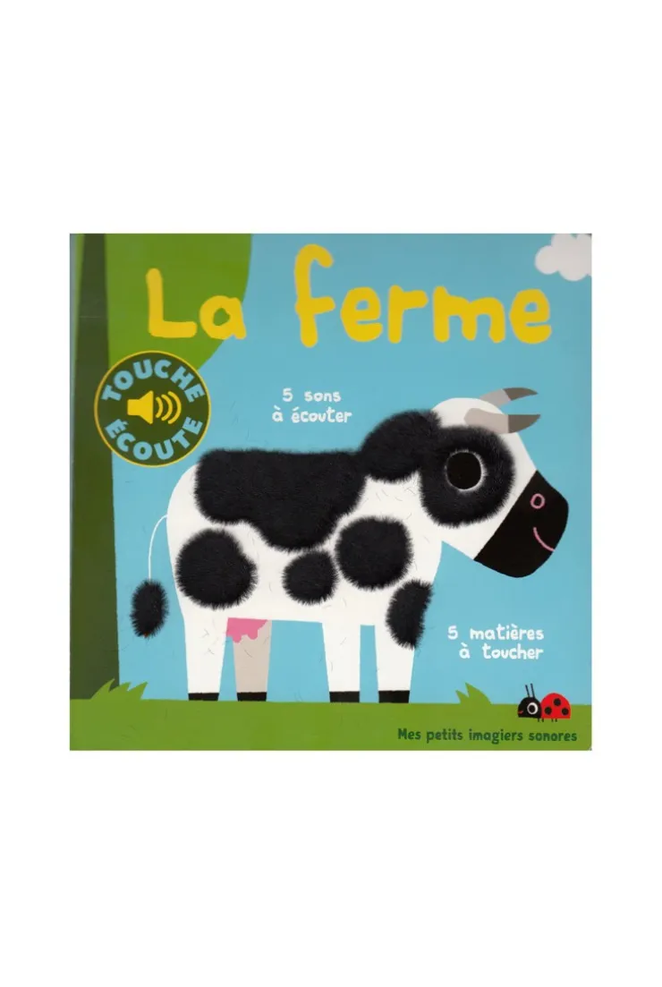 Livre sonore La ferme à toucher - Gallimard Jeunesse