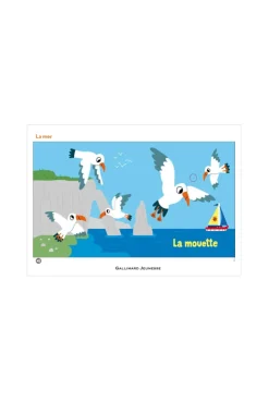 Livre sonore La mer, avec un cherche et trouve - Gallimard Jeunesse