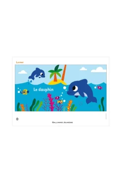 Livre sonore La mer, avec un cherche et trouve - Gallimard Jeunesse