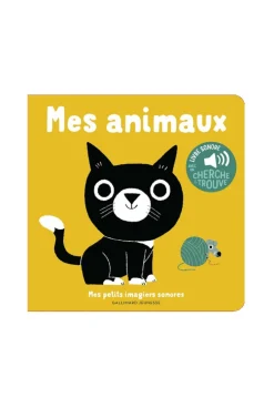 Livre Sonore mes animaux - Gallimard Jeunesse