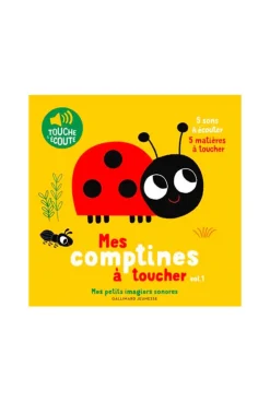 Livre Sonore Mes comptines à toucher - Gallimard Jeunesse