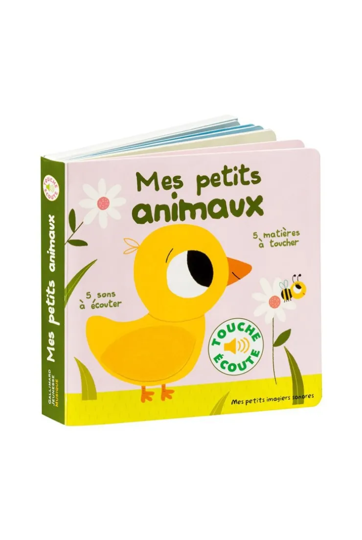 Livre sonore Mes petits animaux Touche Ecoute - Gallimard Jeunesse