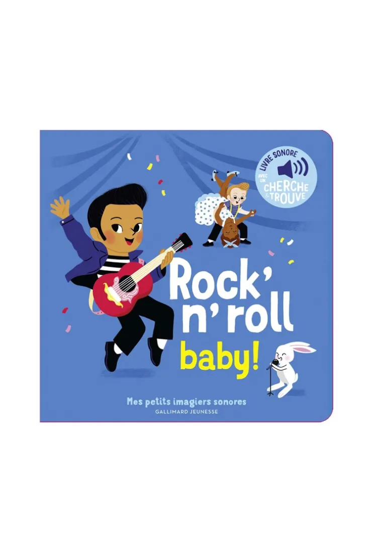 Livre Sonore Rock'n'roll baby - Gallimard Jeunesse