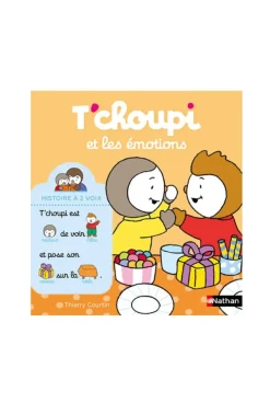 Livre T'choupi et les émotions 2 voix- Nathan Jeunesse