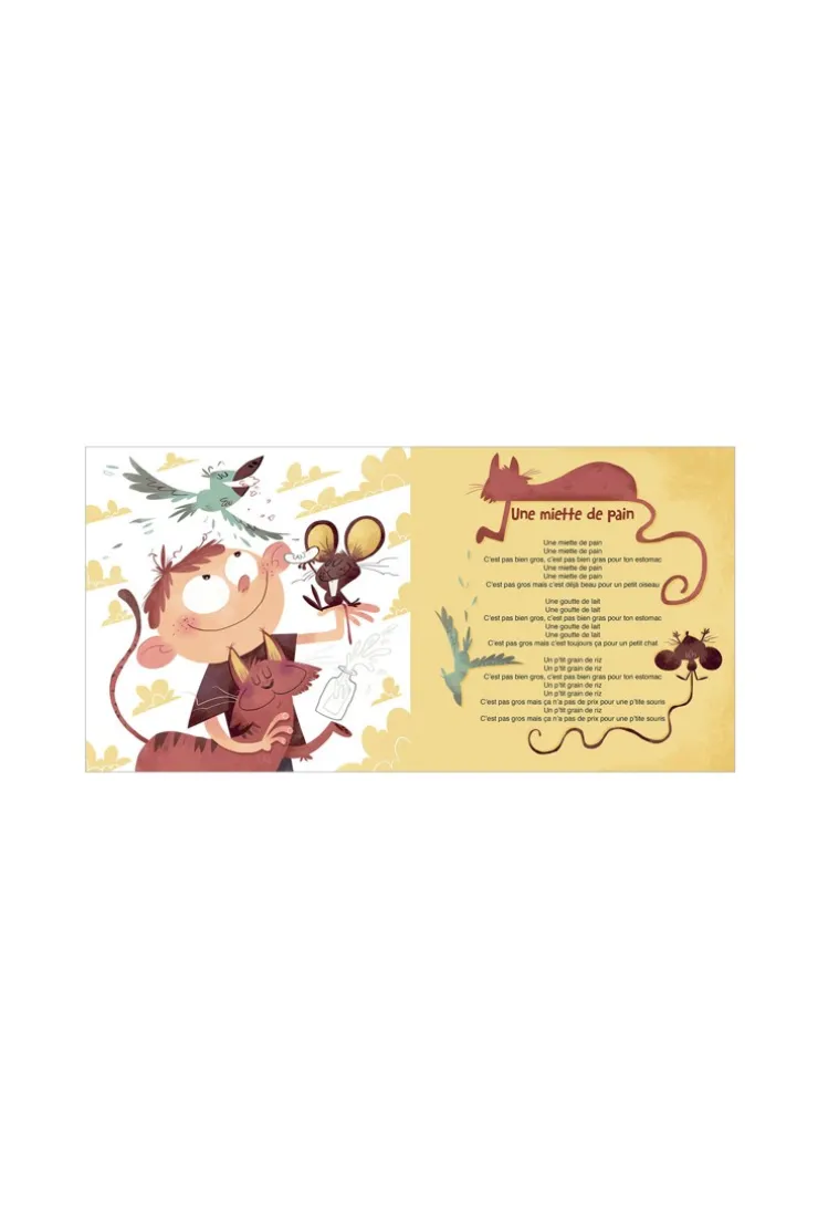 Livre-CD Les 10 chansons incontournables d'Henri Dès - Auzou
