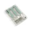Lot de 3 couverts silicone vert Done by Deer