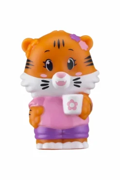 Lot de 4 personnages famille tigre, Klorofil