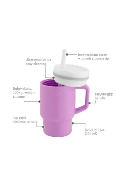 Ma première tasse en silicone lavande