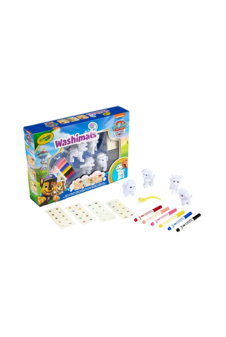 Mes 4 animaux à colorier Washimals Pat' Patrouille Crayola