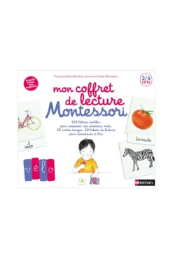 Mon coffret de lecture Montessori - Nathan Jeunesse