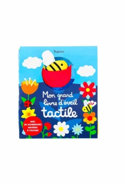 Mon grand livre en tissu d'éveil tactile