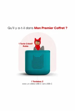 Mon premier coffret Toniebox 2 vert océan