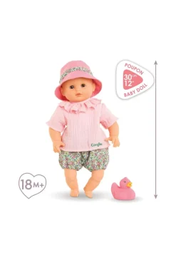 Mon premier poupon de bain Coralie en bloomer Corolle
