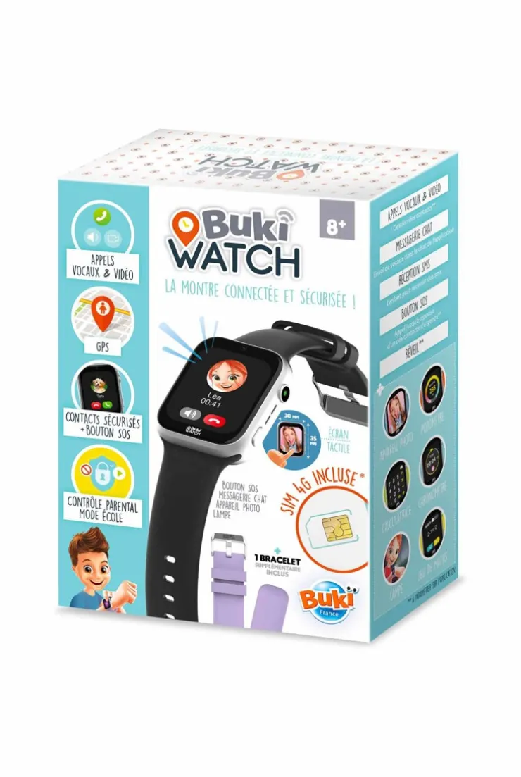 Montre téléphone GPS connectée, Buki