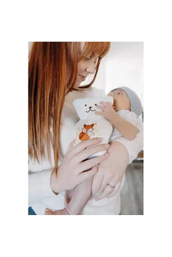 Ourson thérapeutique motif renard Béké Bobo