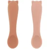 Pack de 2 premières cuillères pour bébé, Mr chat