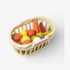 Panier de 13 fruits et légumes en bois Oxybul