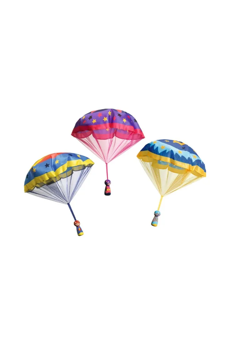 Parachutiste en bois à lancer Djeco