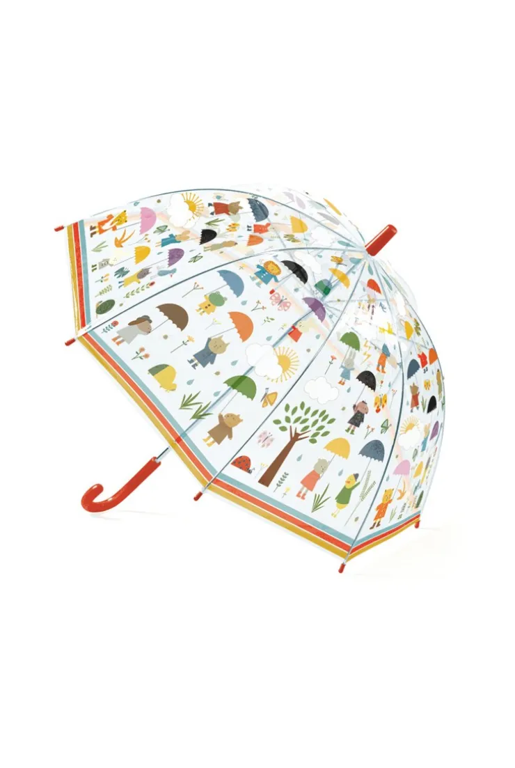 Parapluie sous la pluie Djeco