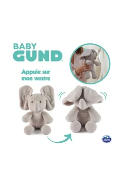 Peluche Cache Cache Flappy l'éléphant Gund