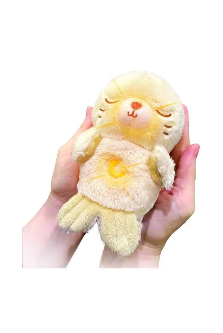 Peluche veilleuse phoque lumineuse et sonore Lumizen