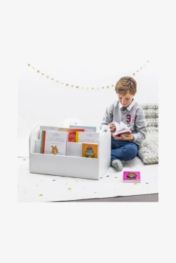 Petite bibliothèque sur roulettes Oxybul