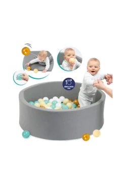 Piscine à balles en mousse et 100 balles LUDI