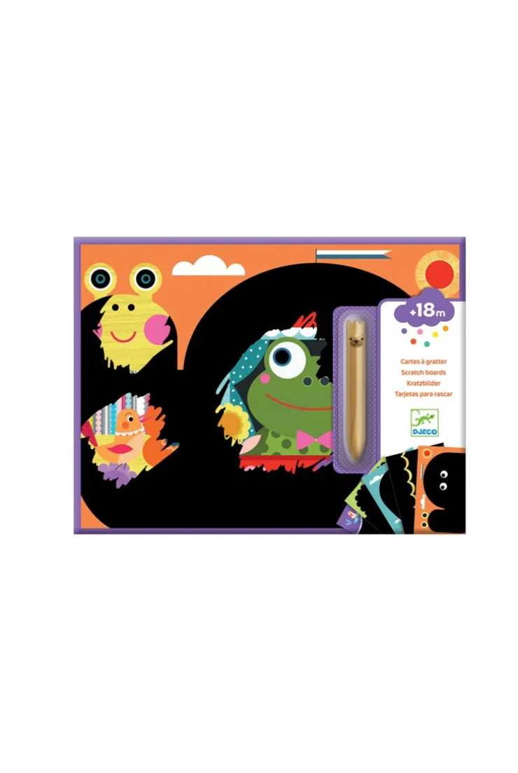 Pochette Cartes à gratter C'est rigolo à découvrir Djeco