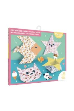 Pochette Mes origamis Kawaii, 20 origamis