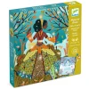 Pochette métal et strass Des robes couleurs du temps, Djeco